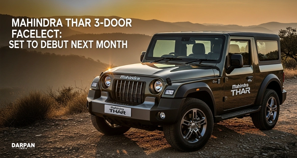 Mahindra Thar 3-Door Facelift
