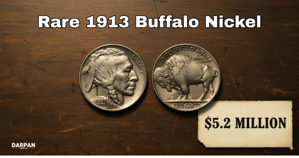 Rare 1913 Buffalo Nickel