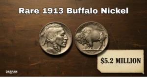 Rare 1913 Buffalo Nickel
