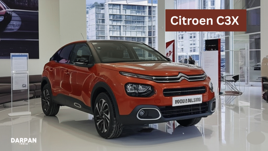 citroen c3x front look