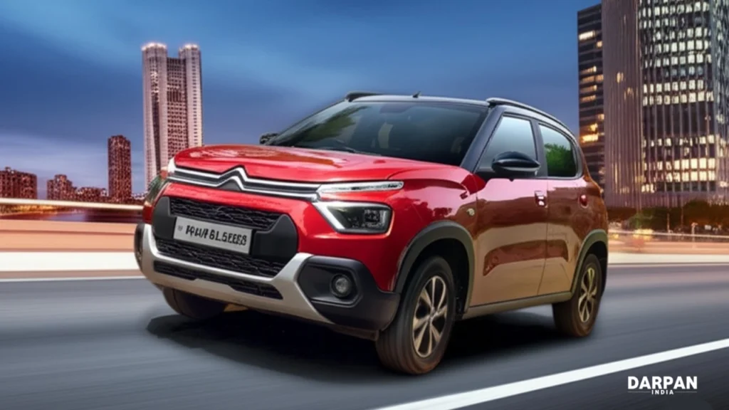citroen c3x show side look