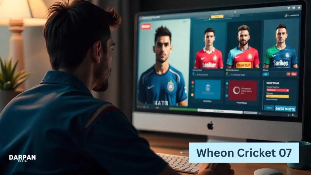 gamer’s interface with wheon cricket 07