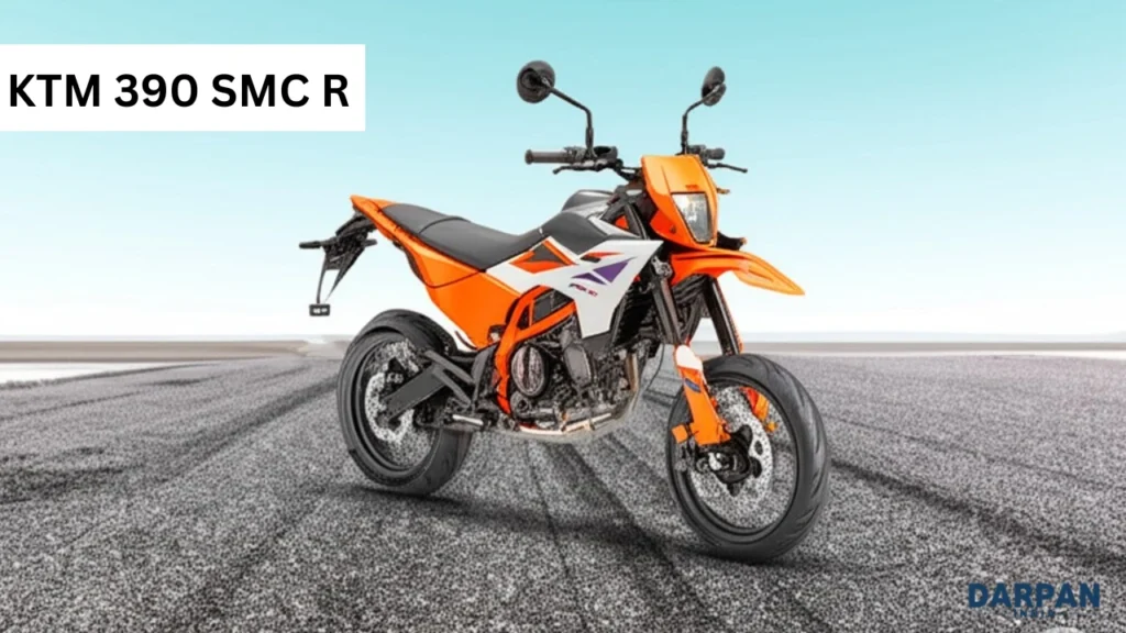 ktm 390 smc r supermoto bike with lightweight, agile street motorcycle with sporty design