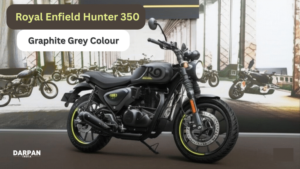 royal enfield hunter 350 graphite grey launch