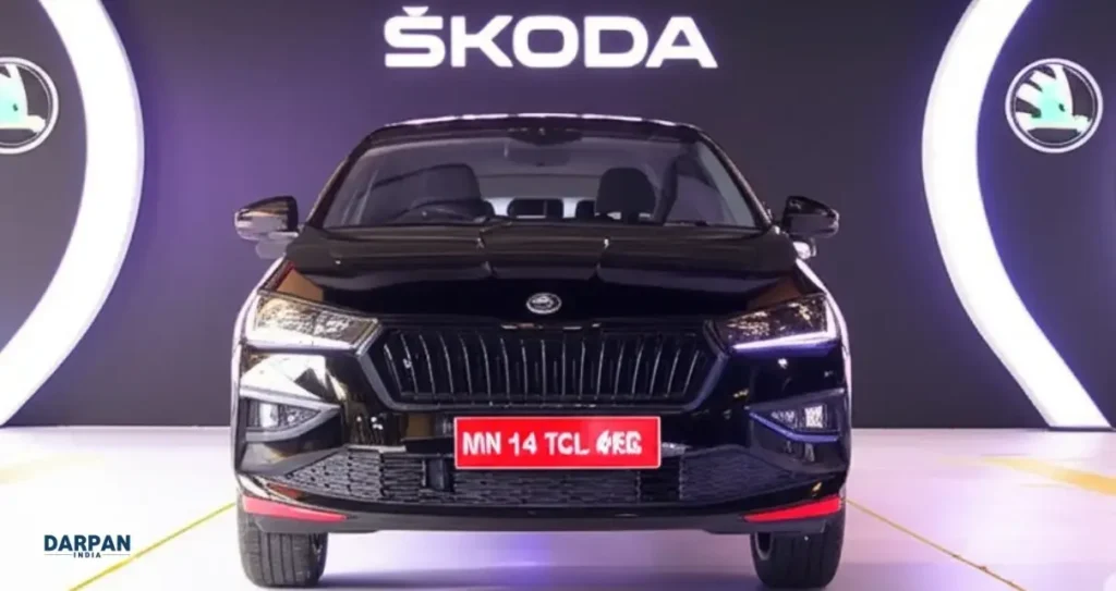 skoda slavia limited edition show black design