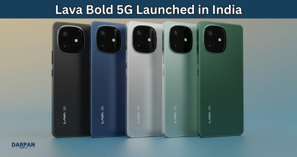 Lava Bold 5G Launched in India